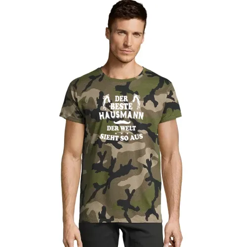 Bester Hausmann Der Welt Sieht So Aus - Hausmann Männer T-Shirt