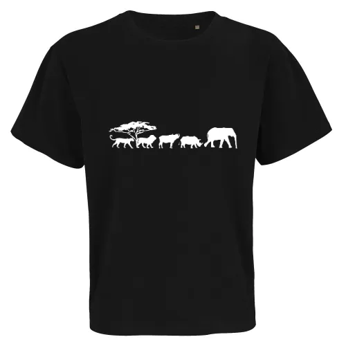 Big Five in der Savanne Männer T-Shirt