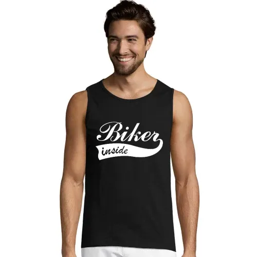 Biker inside Männer T-Shirt