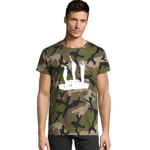 Black Power Bewegung 1968 Mexiko Männer T-Shirt