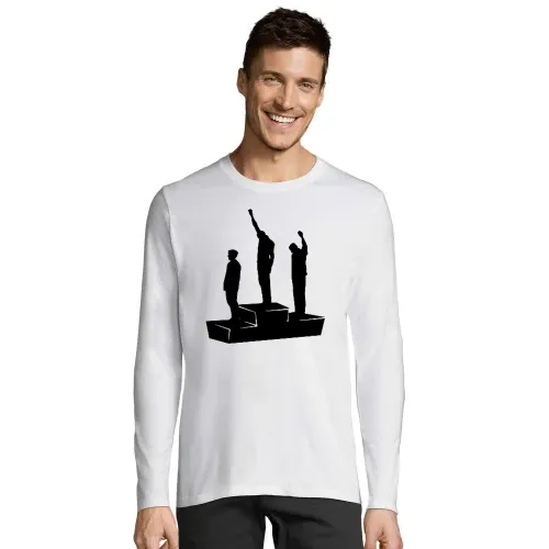 Black Power Bewegung 1968 Mexiko Männer T-Shirt