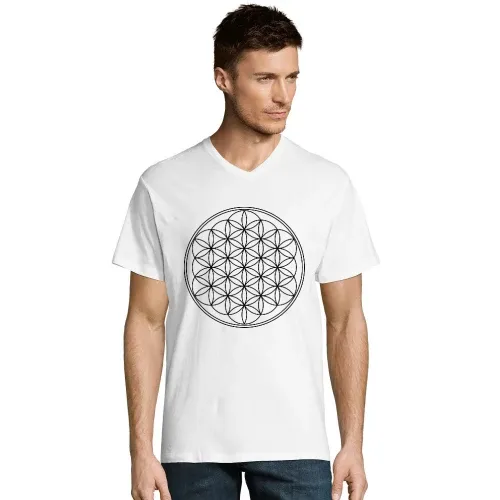 Blume des Lebens Männer T-Shirt