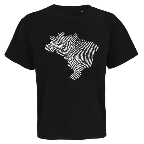 Brasilien Fingerabdruck Männer T-Shirt