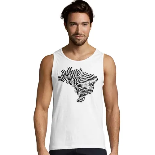 Brasilien Fingerabdruck Männer T-Shirt