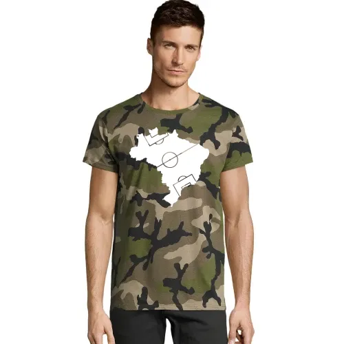 Brasilien Fußballfeld Männer T-Shirt