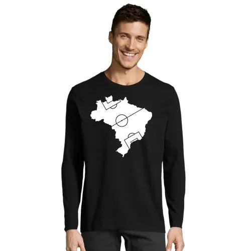 Brasilien Fußballfeld Männer T-Shirt