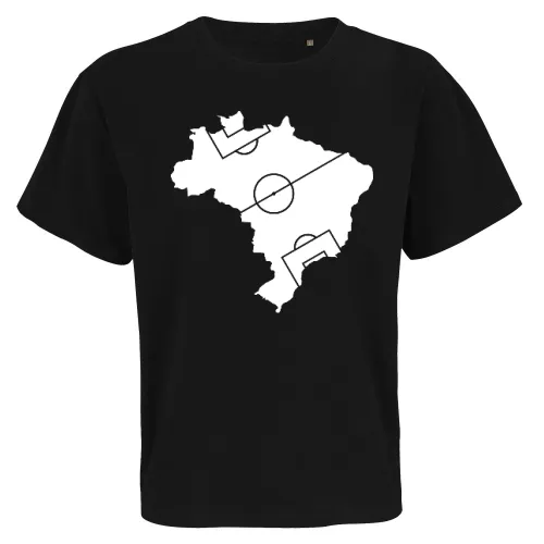Brasilien Fußballfeld Männer T-Shirt