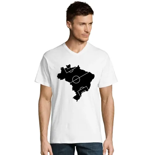 Brasilien Fußballfeld Männer T-Shirt