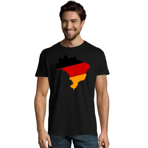Brasilien in Deutschland Farben Shirt Männer T-Shirt Brasilien in Deutschland Farben Shirt T-Shirt