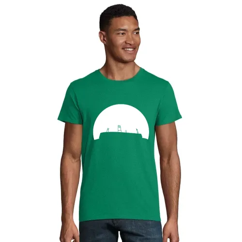 Bremen Fussballstadion im Sonnenuntergang Männer T-Shirt