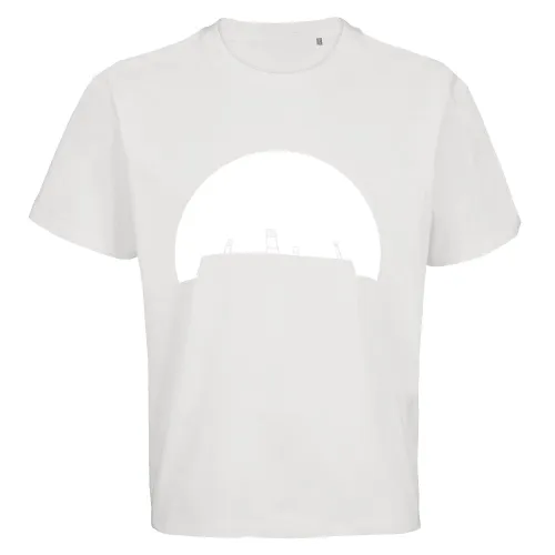 Bremen Fussballstadion im Sonnenuntergang Männer T-Shirt