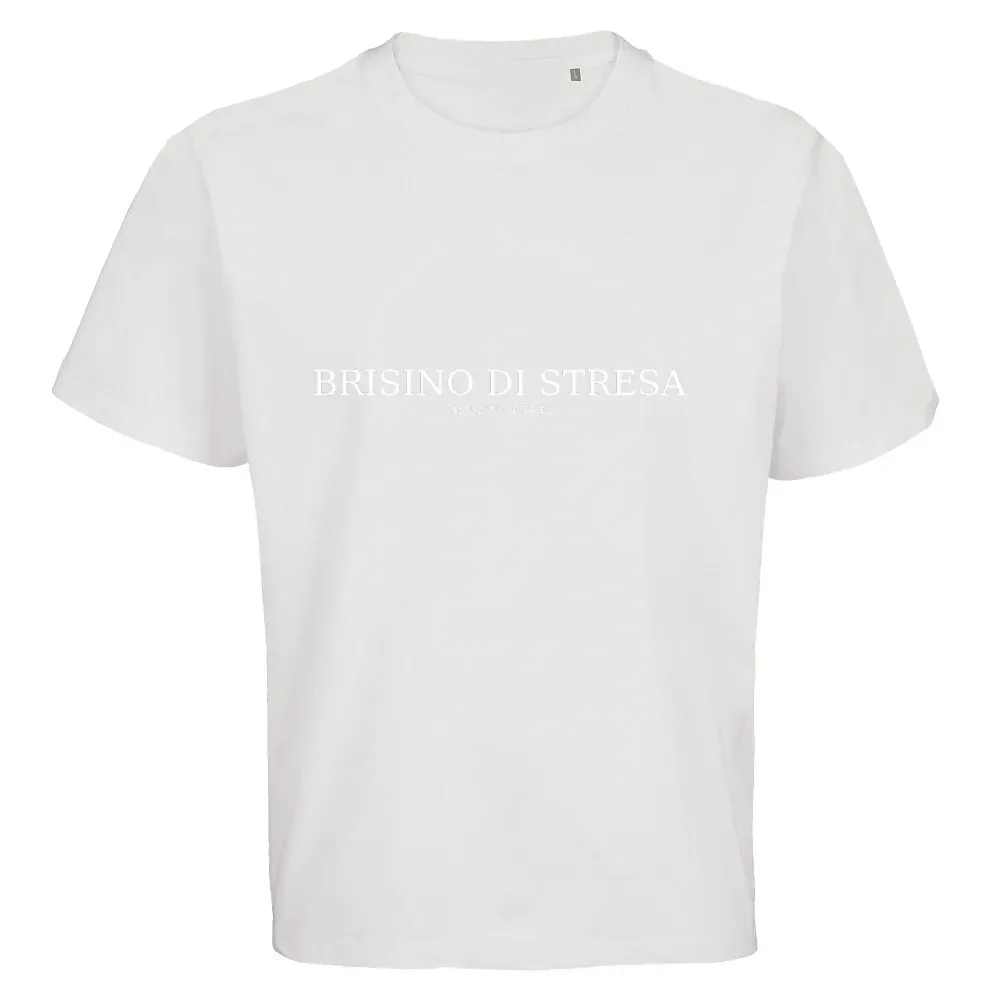  Männer T-Shirt mit Aufdruck 'Brisino Di Stresa Koordinaten'