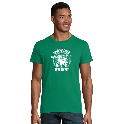 Bundeswehr Elite Army Soldat Hausbesuche Weltweit Männer T-Shirt