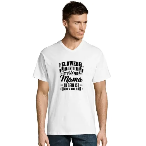 Bundeswehr Feldwebel Mama Mutter Soldatin Soldat Männer T-Shirt