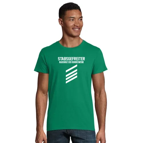 Bundeswehr Soldat Mannschaften Stabsgefreiter SG Männer T-Shirt