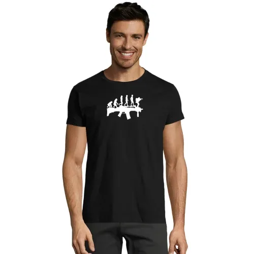 Bundeswehr Soldaten Evolution - Gewehr Soldat Evo Männer T-Shirt