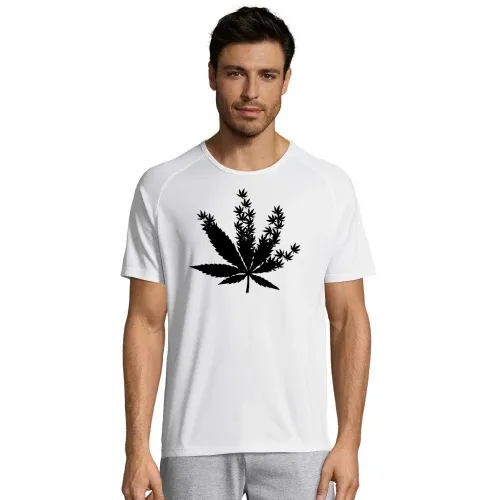 Cannabis aus Cannabisblättern Männer T-Shirt