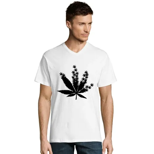 Cannabis aus Cannabisblättern Männer T-Shirt