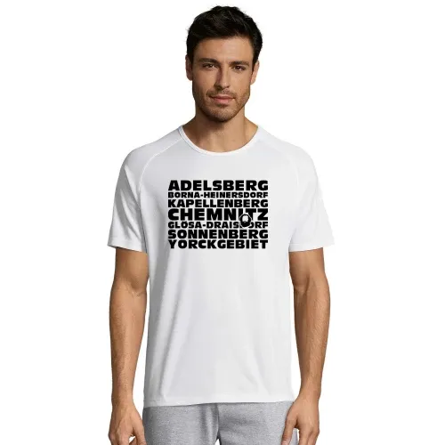 Chemnitz Stadtteile Männer T-Shirt
