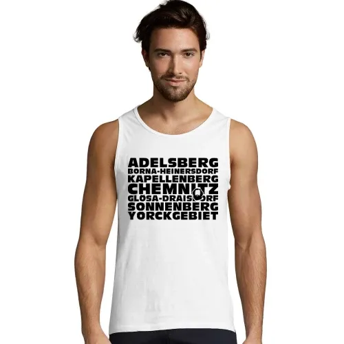Chemnitz Stadtteile Männer T-Shirt