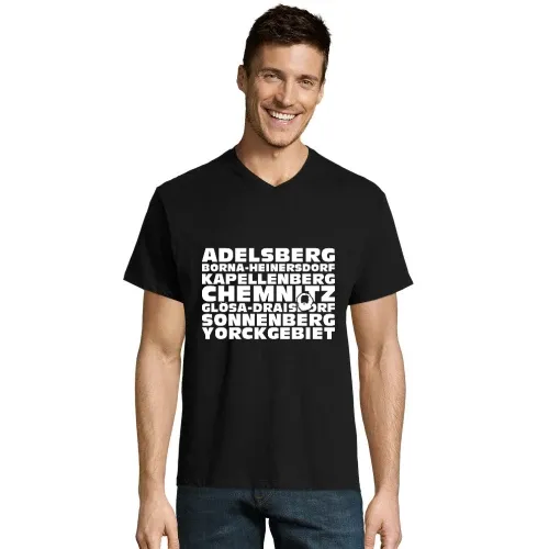 Chemnitz Stadtteile T-Shirt Männer Victory
