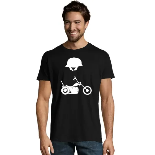 Chopper und Helm Männer T-Shirt Chopper und Helm T-Shirt
