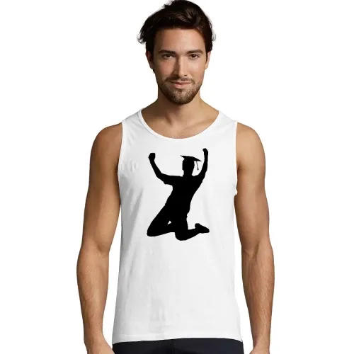College Abschluss Jubel Männer T-Shirt
