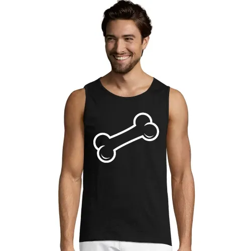 Comic Knochen T-Shirt Männer Justin