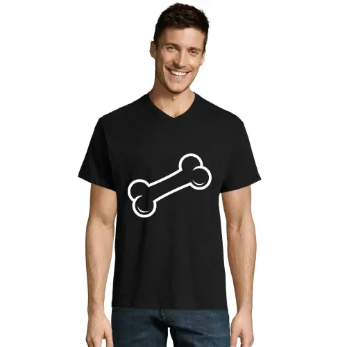 Comic Knochen T-Shirt Männer Victory