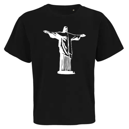 Cristo Redentor in Rio de Janiero 3D Männer T-Shirt
