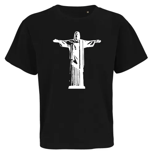 Cristo Redentor in Rio de Janiero Männer T-Shirt