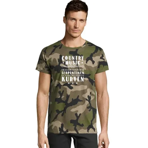 Damen Country Music Line Dance Western Musik Männer T-Shirt