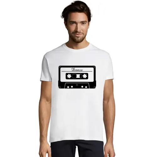 Dance Musik Kassette Männer T-Shirt