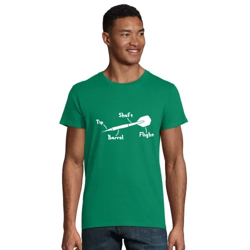 Dartpfeil Beschreibung Handmade Männer T-Shirt