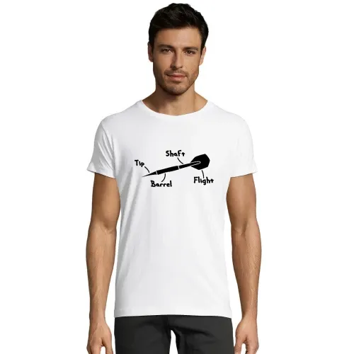Dartpfeil Beschreibung Handmade Männer T-Shirt