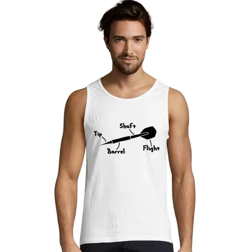 Dartpfeil Beschreibung Handmade Männer T-Shirt