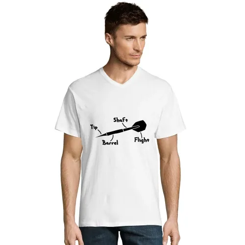 Dartpfeil Beschreibung Handmade Männer T-Shirt