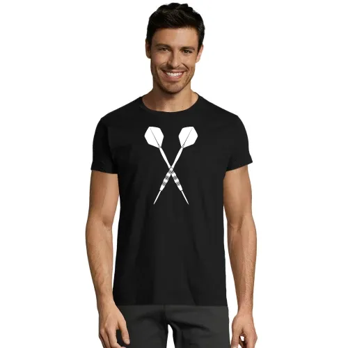 Dartpfeil Kreuz Männer T-Shirt
