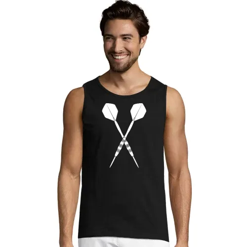 Dartpfeil Kreuz Männer T-Shirt
