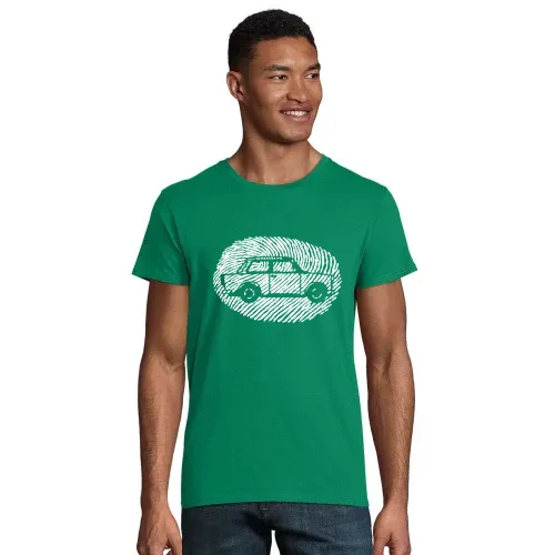 Daumenabdruck Trabi Männer T-Shirt