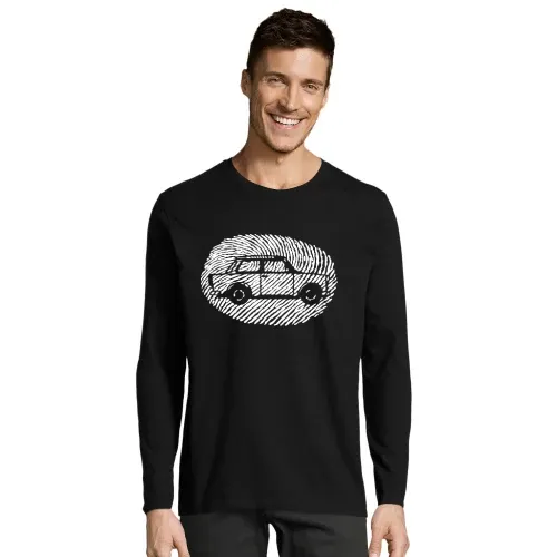 Daumenabdruck Trabi Männer T-Shirt