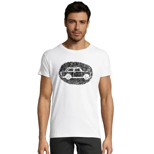 Daumenabdruck Trabi Männer T-Shirt