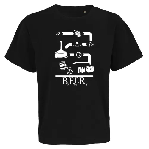 Der Weg des Bieres Männer T-Shirt