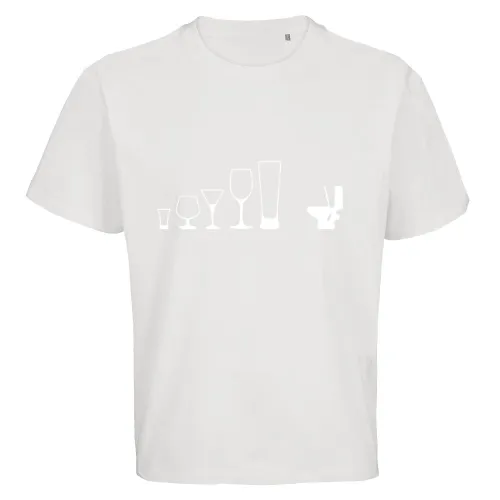 Der Weg zur Toilette Männer T-Shirt