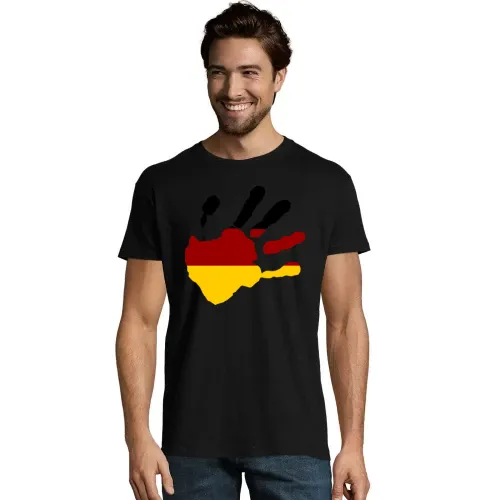 Deutschland Hand aufs Herz Männer T-Shirt Deutschland Hand aufs Herz T-Shirt