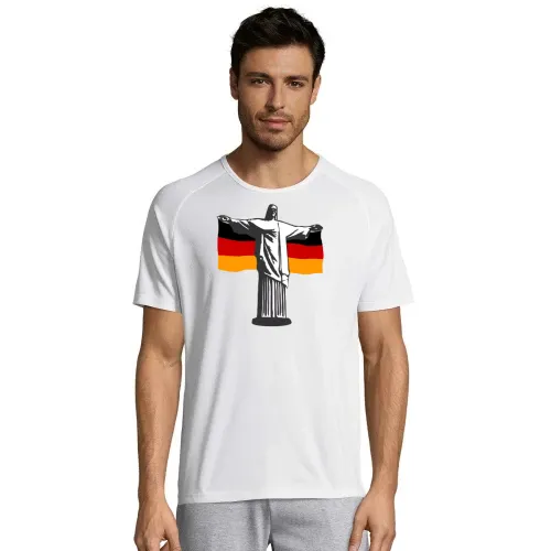 Deutschland Jesus in Rio Männer T-Shirt
