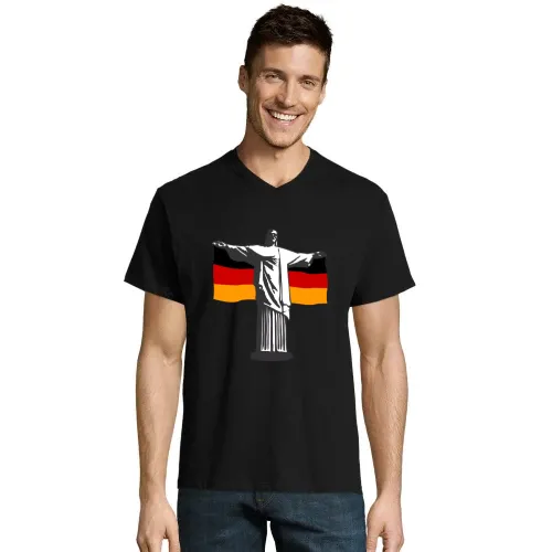 Deutschland Jesus in Rio Männer T-Shirt