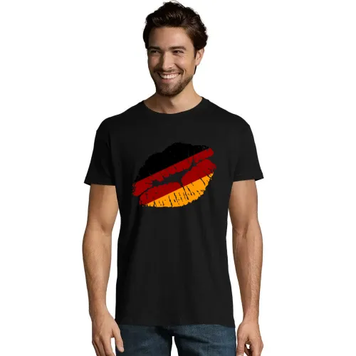 Deutschland Kussmundabdruck T-Shirt