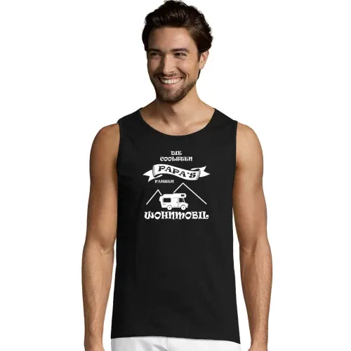 Die Coolsten Papas Fahren Wohnmobil Womo Camper Männer T-Shirt