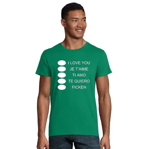 Die Sprachen der Liebe Männer T-Shirt